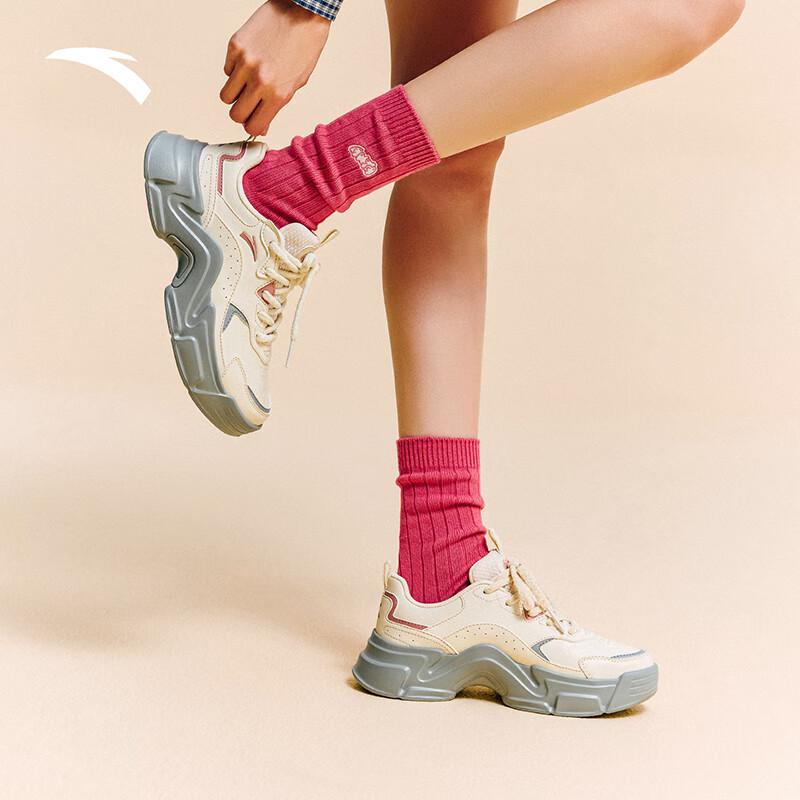 Anta Women's Rabbit Casual Low-Top Sneakers