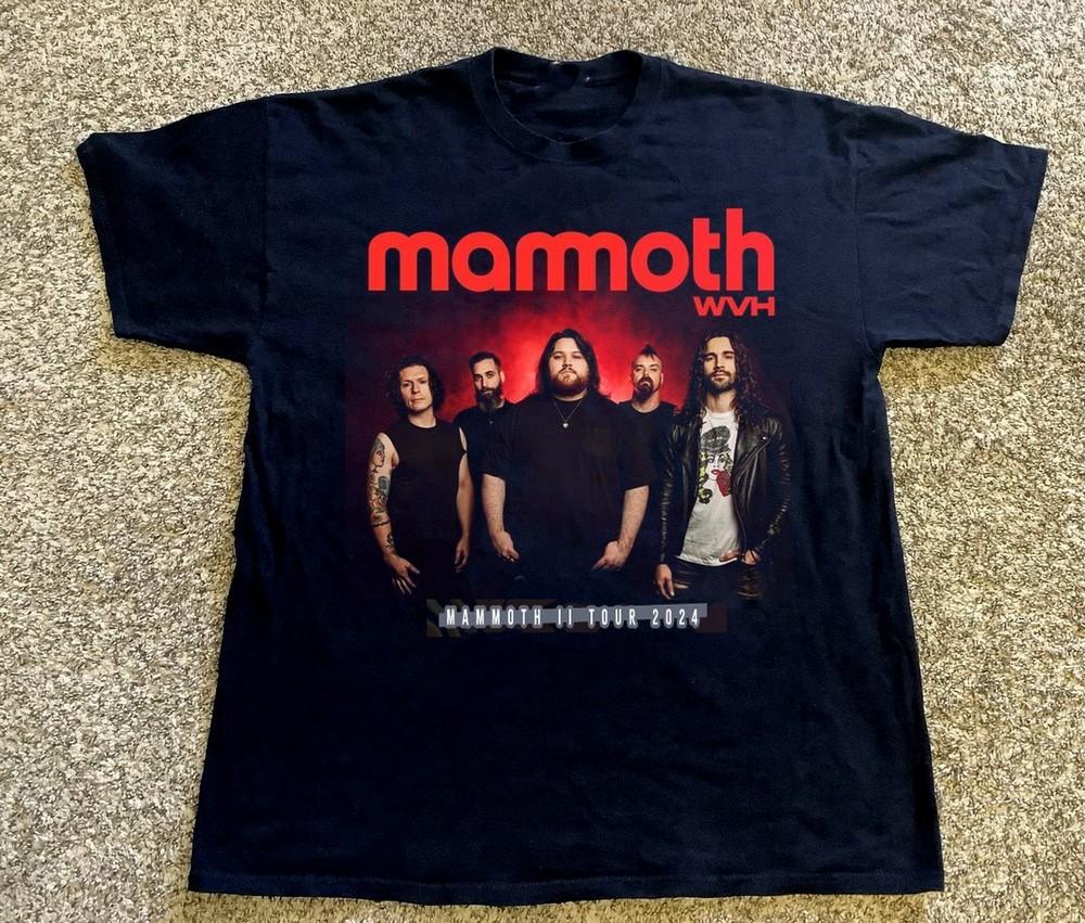 Hot MAMMOTH WVH Band TOUR 2024 Gift For Fans Unisex S-5XL Shirt TK24