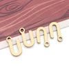 Stainless Steel 26 English Letter Pendant Charm for DIY Bracelets and Necklaces