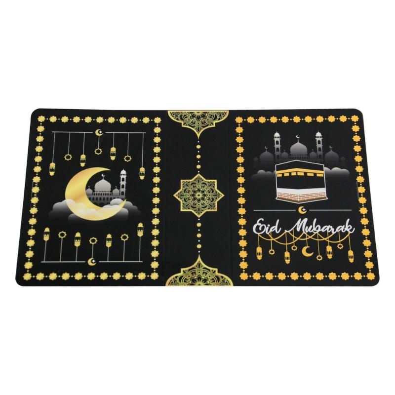 50Pieces Book Shape Eid Candy Boxes 5x3.5x1.5Inch Party Treat Boxes Candy Cookie Bags For Candies And Cookie Packaging