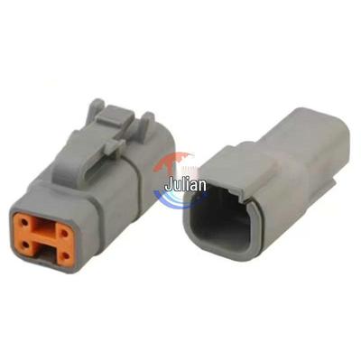 DTM04-4P/DTM06-4S 4-Pin Automotive Wiring Harness Connector (Male/Female)