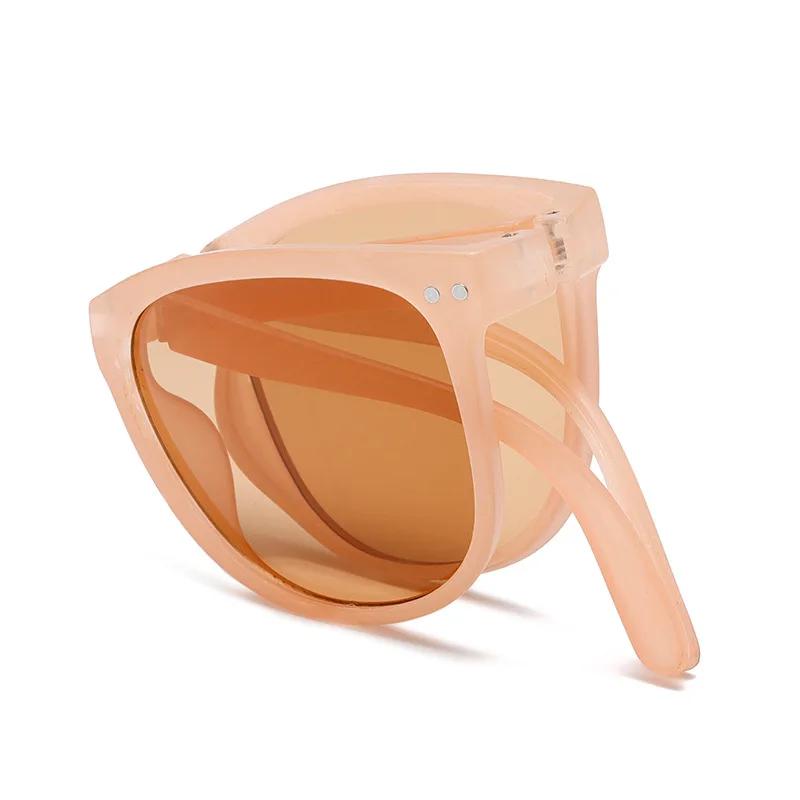 

Classic Foldable Kids Sunglasses Girls Boys Cute Round Sun Glasses Children Street Eyeglasses Shades Eyewears Uv400