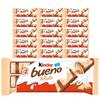 Kinder Bueno White Waffel in weißer Schokolade mit Milch-Nuss-Füllung 39 g (2 Stücke) x 15 Stück