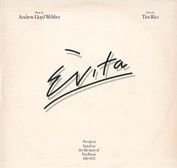 

LP Record ANDREW LLOYD WEBBER & TIM RICE - Evita MCX503 MCA Records 1976 UK Soundtracks & Musicals Used