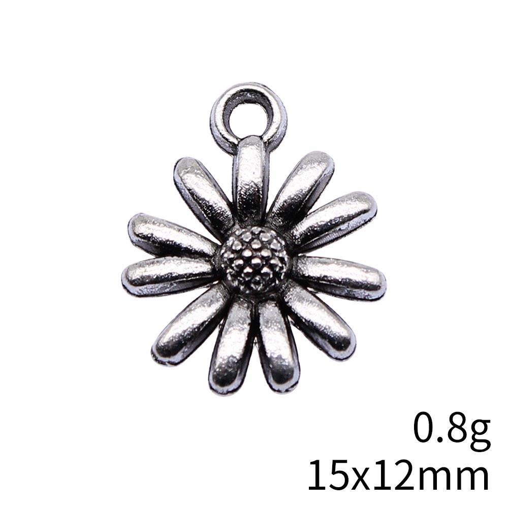 Gifts For Women Charms Italian Bracelet Small Flower Charms Pendant Ornaments For Home Phone Pendant