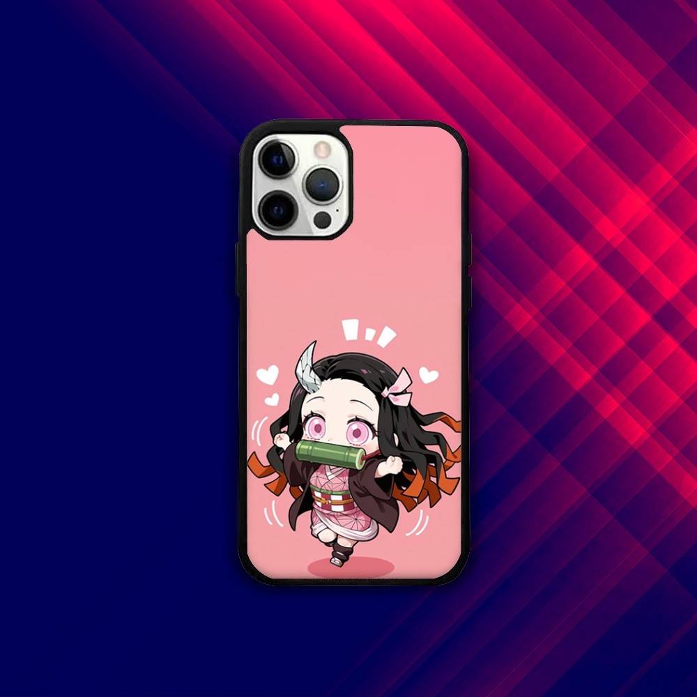 

D-Demon N-Nezuko Slayer Phone Case For iPhone 16e,16,15,14,13,12,11,Plus,Pro,Max,Mini Magsafe Magnetic Wireless Charging iPhone14pro
