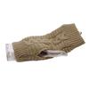 Women Winter Warm Fashion Knitted Arm Fingerless Gloves Outdoor Soft Touchscreen Mittens