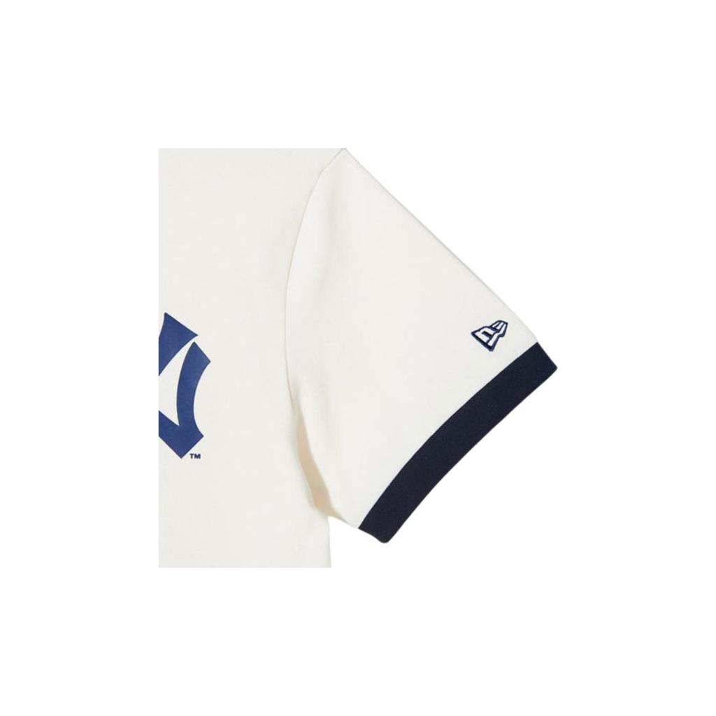 New Era X MLB New York Yankees Round Neck Logo Embroidered Summer American Short Sleeve T-Shirt Unisex T-Shirts 11929727