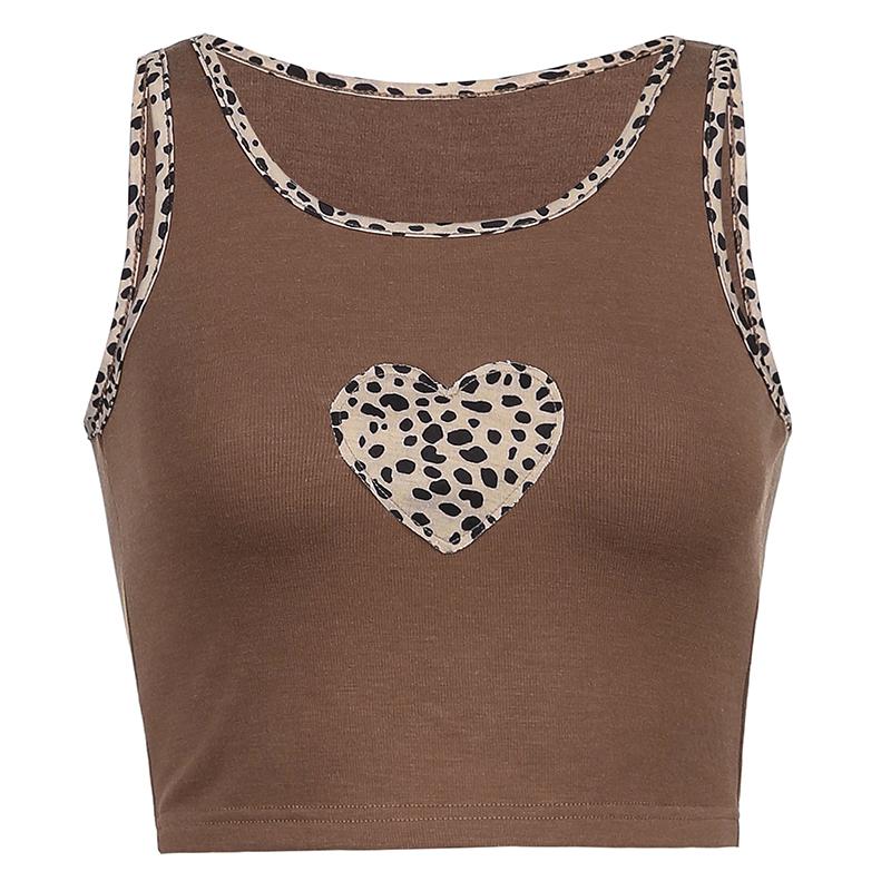 Brown 2021 Vintage Clothes Y2k Corset Crop Top Women Gothic Sexy Cyber Baby Tee Aesthetic Grunge 90s Ropa Fairycore Summer New