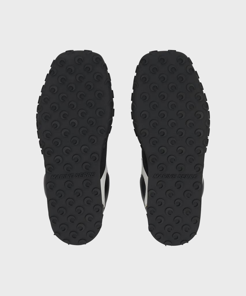 Marine Serre (M) Men'S Suede Leather Ms Rise Black