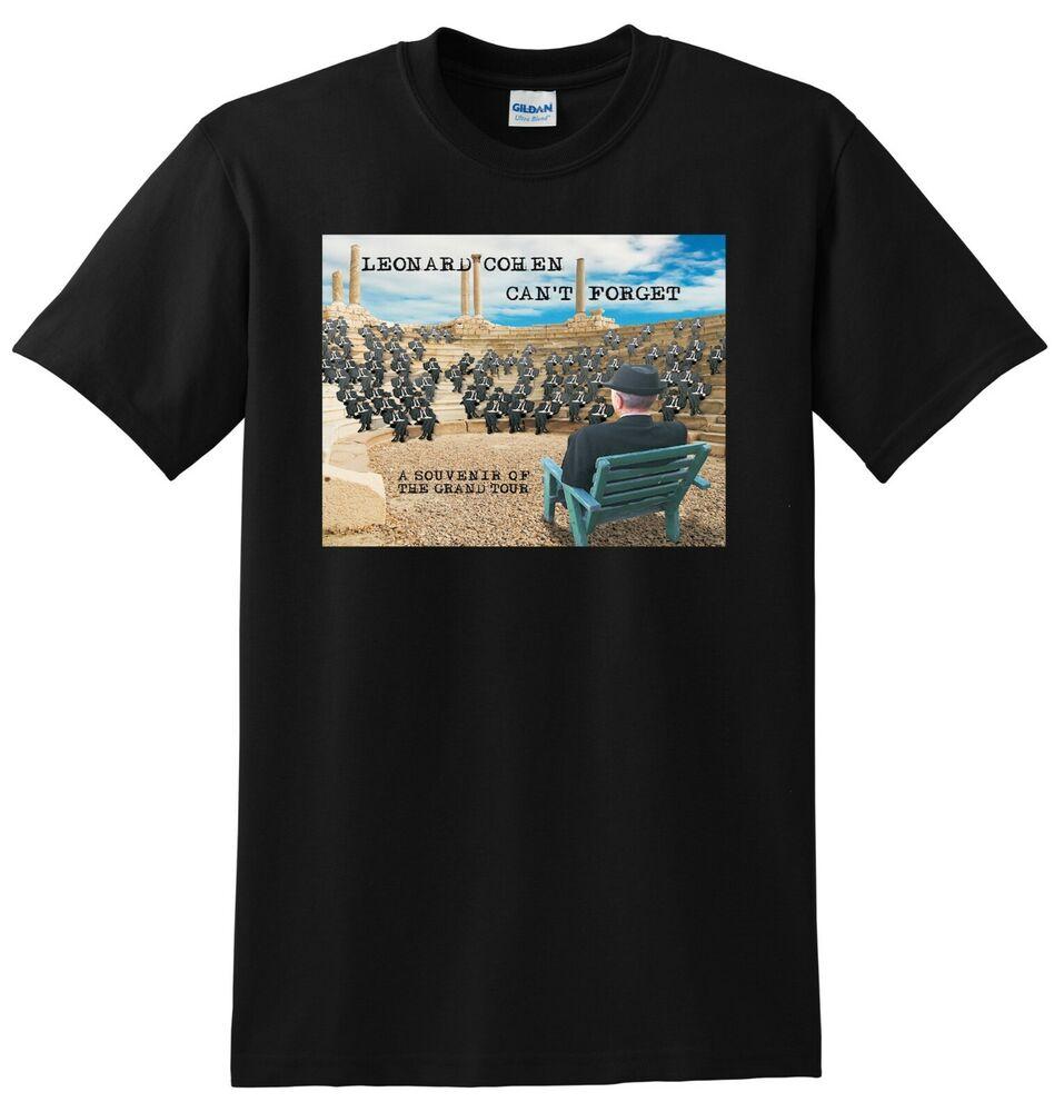 LEONARD COHEN T SHIRT Cant Forget a Souvenir of the Grand Tour SMALL MEDIUM L XL Unisex T-Shirt