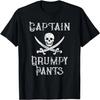 Käpt'n Miesgriesgram Personalisiertes Piraten Ponton T-Shirt