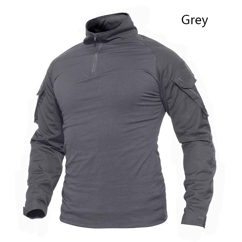 Army Combat Tactical T Shirt Outdoor Breathable Long Sleeve Shirts Camping Hiking Tops Hunting Clothes