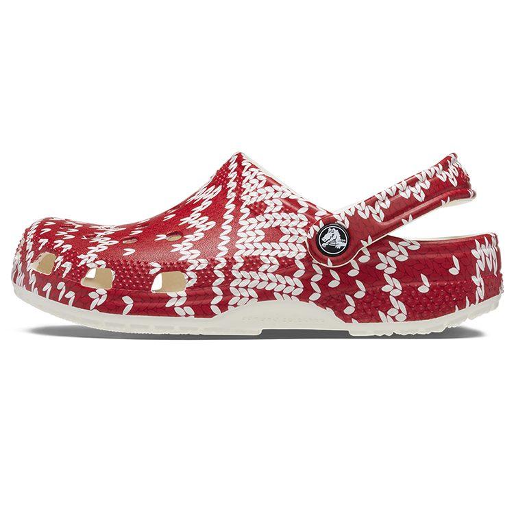 Crocs Classic Clog Holiday Sweater Women`s