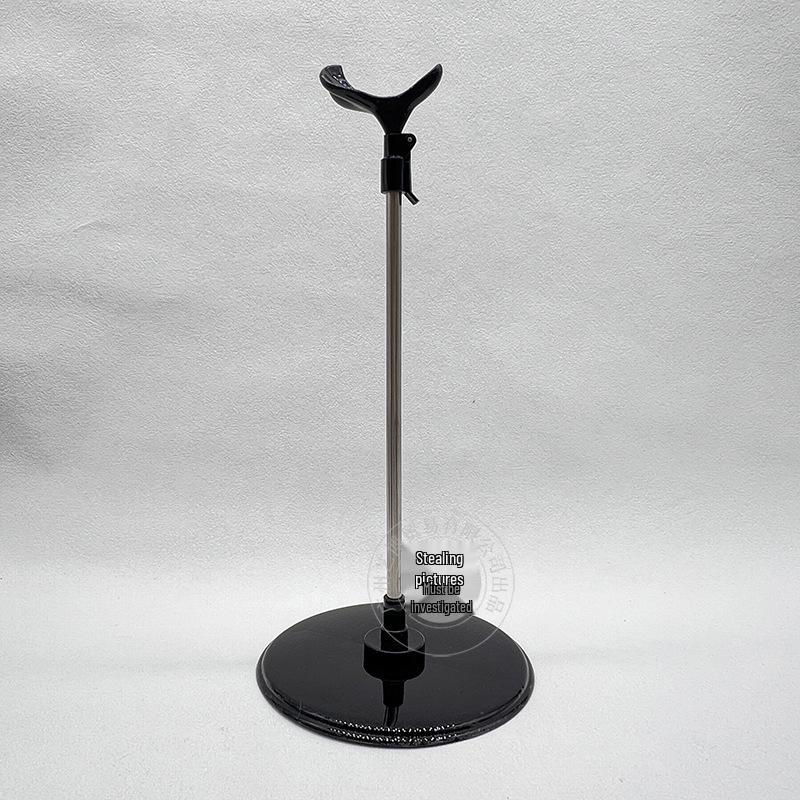 Adjustable Stainless Steel Doll Stand for 30cm to 60cm BJD Dolls with Multiple Support Points