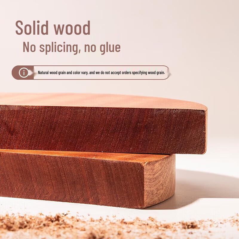 MAXCOOK Wenge Wood Round Cutting Board