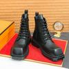 Fashion Leather Boots For Man Genuine Leather Big Size Boots High Quality Designer Formal Boots Casual Boots Fashion Business