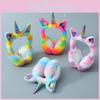 Adorables Calentadores de Orejas de Invierno para Niños de Unicornio Orejeras de Conejo de Felpa para Niñas