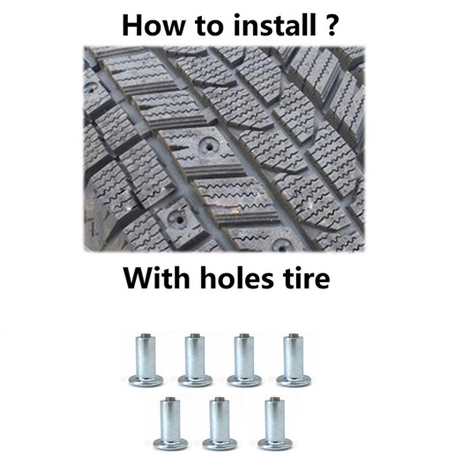 1000PCS Winter Wheel Car Tires Studs Screw Snow Spikes Wheel Tyre Snow Chains Studs For Shoes ATV Car Motorcycle...