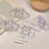 High-End Portable No-Twist Cap Contact Lens Case for Multi-Pair Storage with Double Compartments