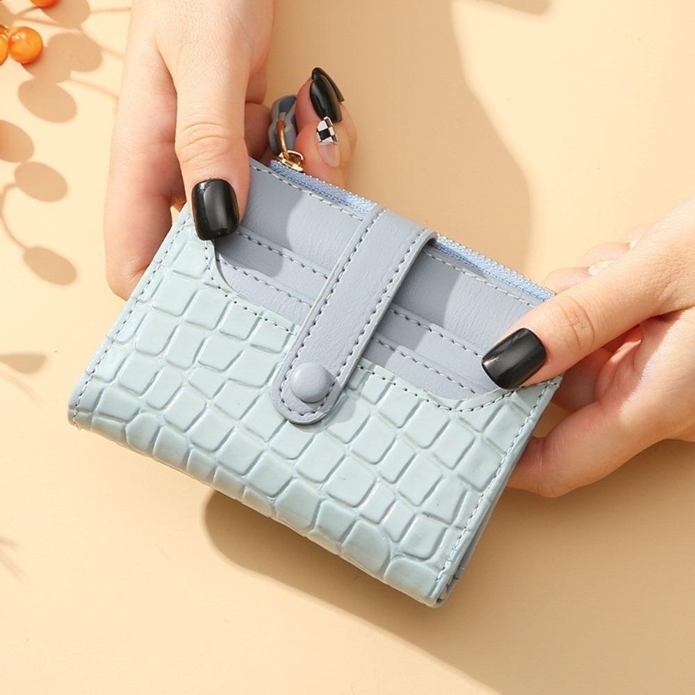 Ladies Card Bag Women Short Wallet Small Money Clip Wallet Luxury Brand Leather Purse For Women Clutch Female Purse