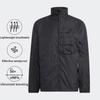 adidas Veste de protection solaire à manches longues et à capuche pour homme Noir HN4535