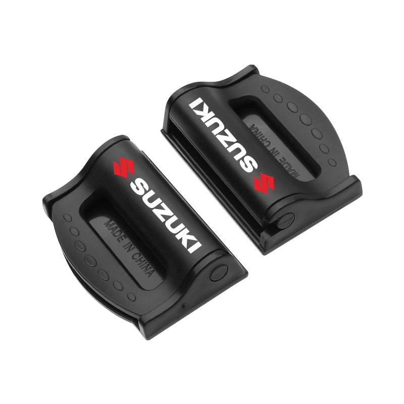 2pcs Car Seat Belts Clips Safety Adjustable Stopper Buckle Clip for Suzuki GSR GSR750 GSR600 SV 650 Swift Jimny Grand Vitara Samurai Spacia Liana