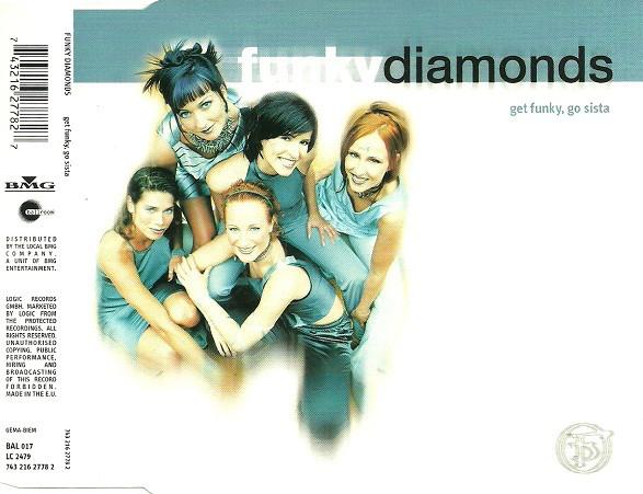 CD FUNKY DIAMONDS - Get Funky, Go Sista 74321627782 Ballroom, BMG 1998 Germany Dance & Electronica Used