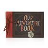 Adventure Book Scrapbook Handcrafted Photo Album with Pocket Retro Diary DIY Travel Journal Gift for Couples Anniversary Weddings Birthday Christmas
