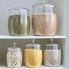 Moisture-Proof Canister Jar Wide Mouth Rice Storage Bucket Durable Sealed Can  Kitchen