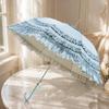 Long-Handle Sun Umbrella Elegant Automatic Open Sunshade Waterproof