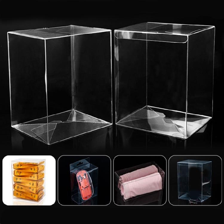 Scratchproof Card Collection Box With Clear Design PVC Packing Box Display Holder For Various Card Organzing Solution