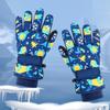 Children Kids Ski Gloves Winter Snowboard Snow Warm Glove Boys Girl Waterproof Thicken Mittens Keep Finger Warm
