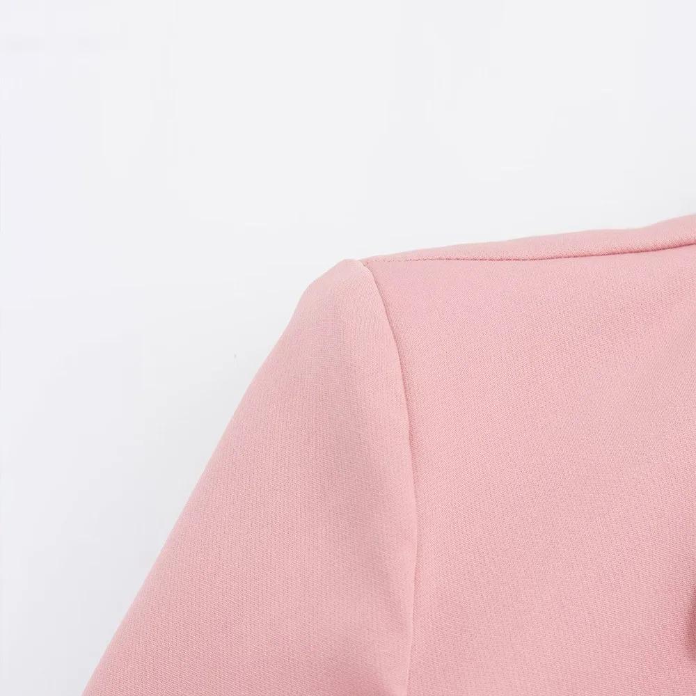 Spring and Autumn New Product Women's Temperament Solid Color Slim Fit  Single Breasted Casual Suit Jacket