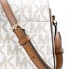 New MICHAEL KORS Jessie Leather Crossbody Bags Shoulder Bags Women's Khaki 38T1CI6C1B-VANILLA