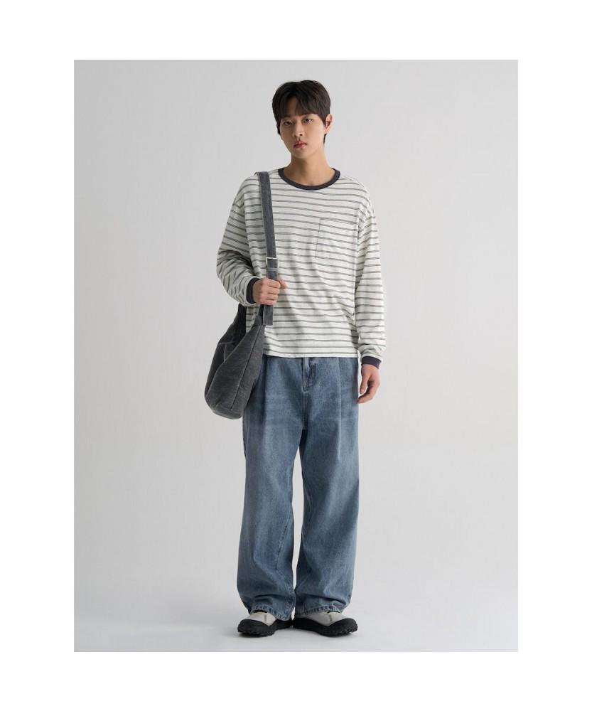 8Seconds Striped T-Shirt In Ivory