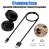 Kompatibilní pro nabíjecí stanici Oura Ring Gen 4, přenosný kompaktní nabíjecí box s USB-C kabelem pro chytrý prsten
