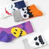 Socks Halloween Men's and Women's Large Pumpkin Medium Socks Couple's Long Socks
