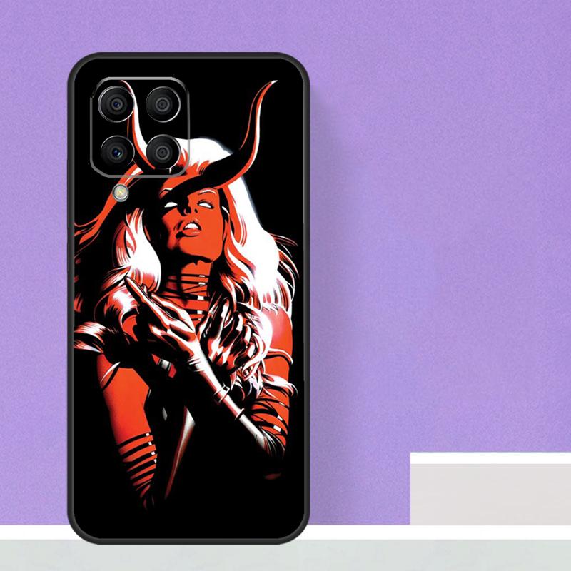 Devil Woman Case For Samsung Galaxy M21 M31 M15 M55 M56 M36 M16 M06 M13 M33 M53 M12 M32 M52 M14 M34 M54