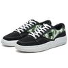 FILA Fusion Casual Comfortable Low-Top Skate Shoes Women sneaker Black Green T12W228211FBJ