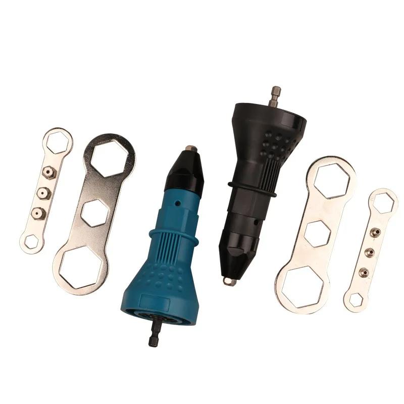 Riveting Drill Adapter Electric Pull Rivet Nut Gun Conversion Adapter Cordless Rivet Adaptor Nut Tools Riveting Drill Adapter