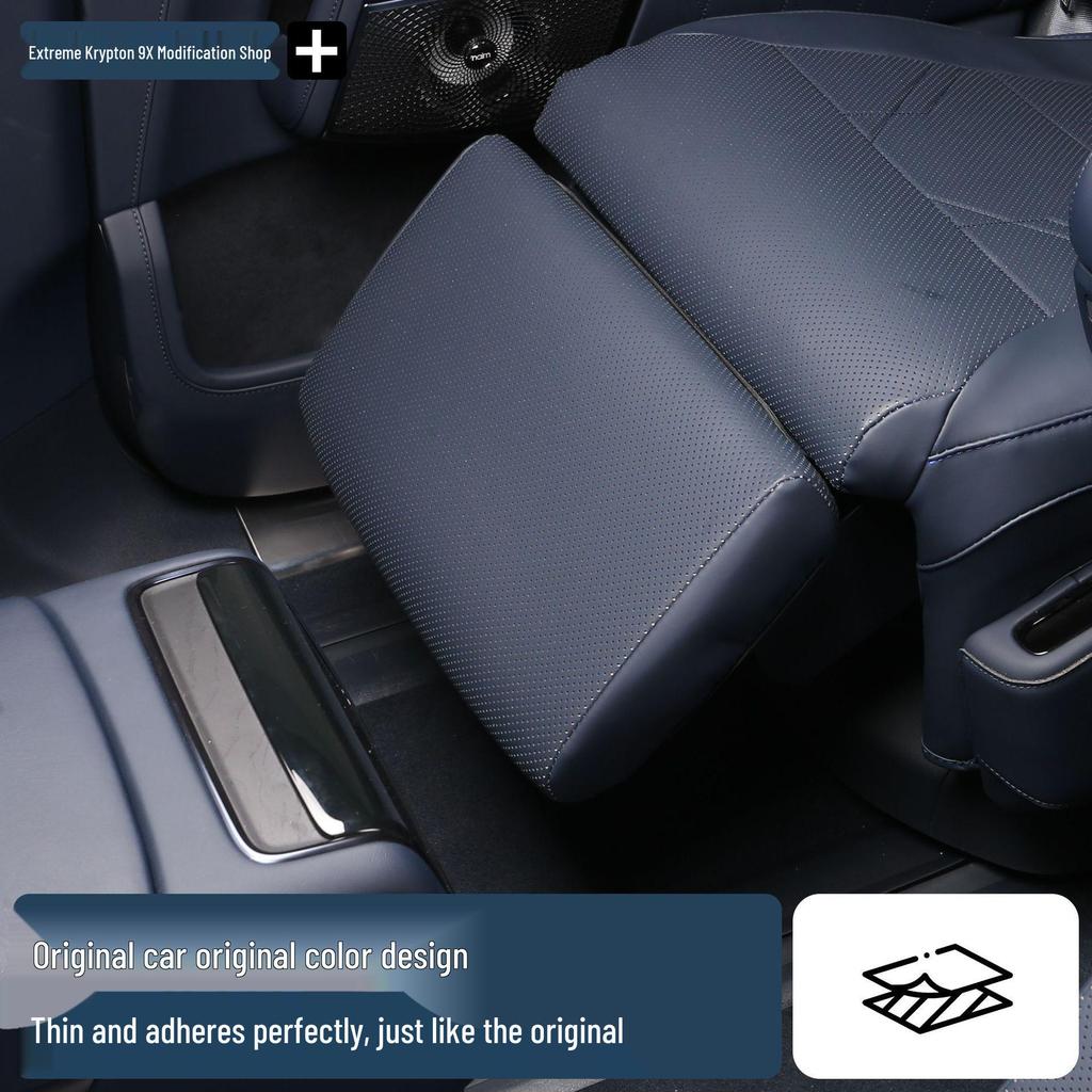 Leg Rest Protective Pad for Zeekr 9X Second Row Seat - Practical Car Interior Accessory