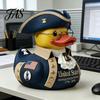 Portable Duck Decoration American Independence 250th Anniversary Figurine Patriotic Resin Veteran Statue for 4th of July Day Celebration Gratitude