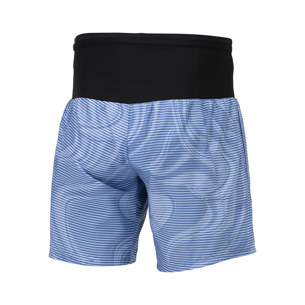 Multi-Pocket Pants Plus Running Shorts with 360-Degree Pockets, Storage Capacity, Unisex, Federal Blue (J2MBA570), Size Small