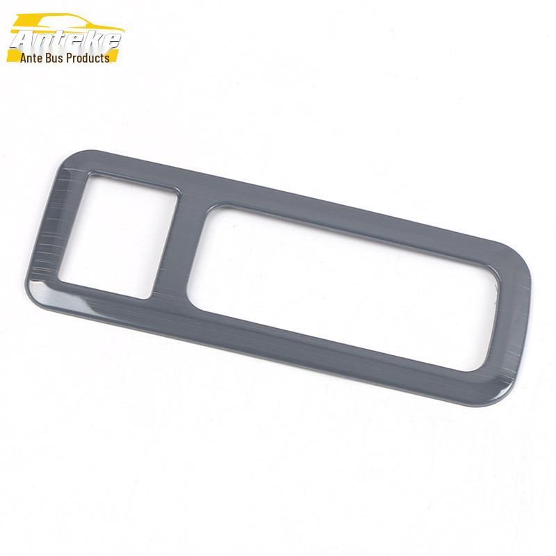 21 P5 Scheinwerfer Zierrahmen: Edelstahl Einstellknopf Pailletten Aufkleber