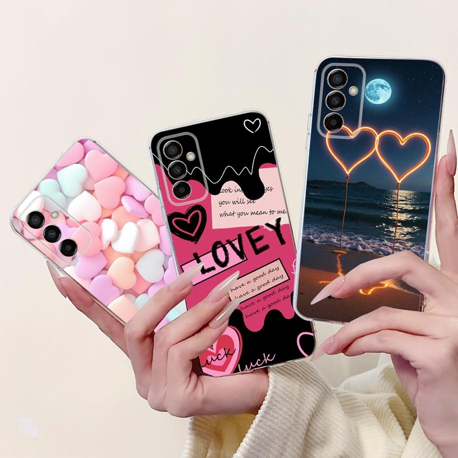 Case For Samsung Galaxy M13 M23 M33 M53 5G Cover SM-M236B SM-M336B SM-M536B SM-M135F Popular Dragon Cartoon Soft Silicone Bumper