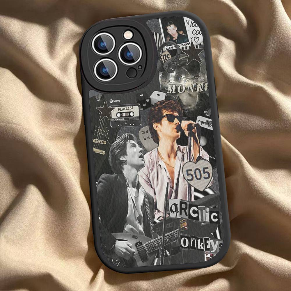 

Rock A-Arctic Band M-Monkeys Music For IPhone 16 15 14 13 12 11 Pro Max Plus Leather Phone Cover iphone XR