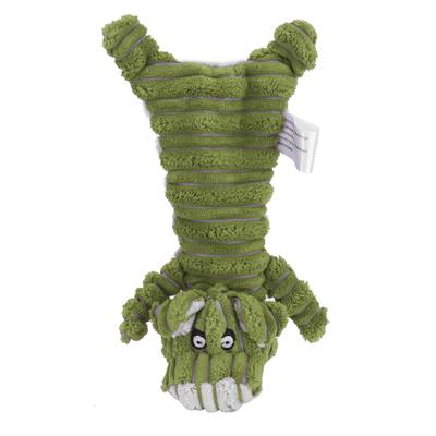 Pet Vocal Toy Corduroy Puppy Cat Biting Training Interative Plaything for Small Medium DogGreen