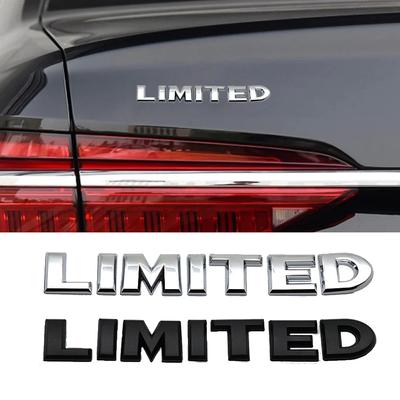 1Pc Fashion 3D Metal LIMITED Styling Universal Car Side Fender Rear Trunk Emblem Badge Sticker Decals Car Stickers Accessories