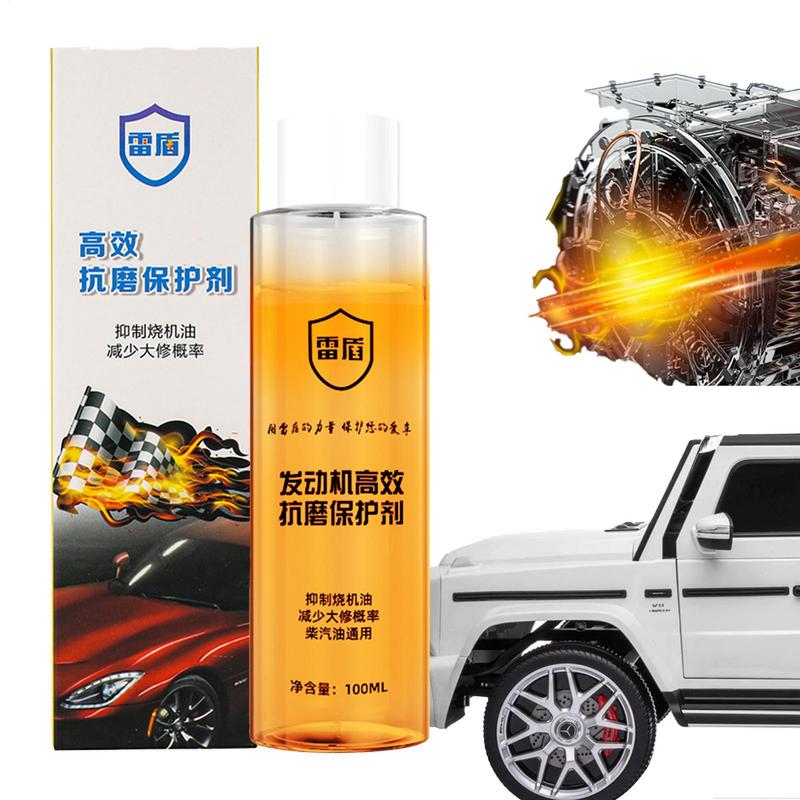 100ML Engine Repair Fluid Anti-Wear Engine Oil 3.3oz Engine Oil Noise Reduction Wear-Resistant Reduce Friction Protective Effect